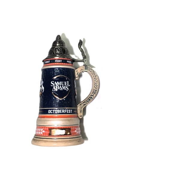 🛑SAMUEL ADAMS Octoberfest ➕🆒 BEER STEIN Limited Edition CUP 💸BUY NOW‼️🟢 - Picture 15 of 16